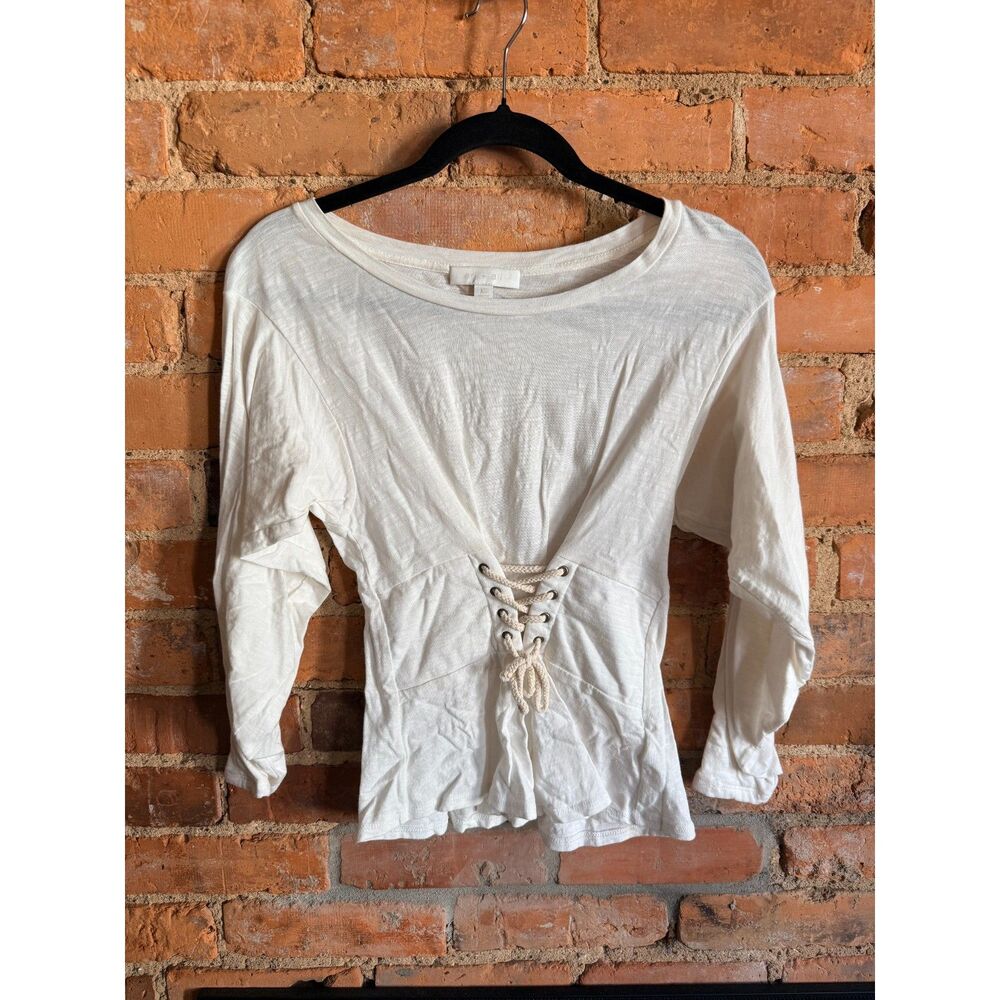 Eri + Ali Corset Tie Top Sz XS